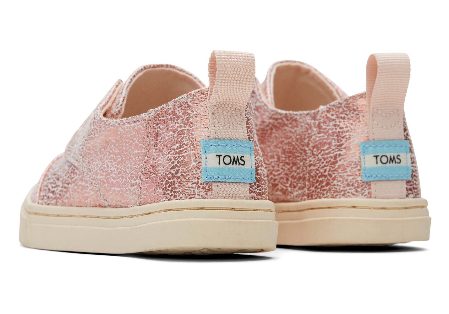 Toms Trampki Dziecięce Złote - Tiny Cordones Cupsole - 21MNPFCYO